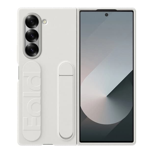Mobilskal till Samsung Galaxy Z Fold 6 Silikon - Vit Vit