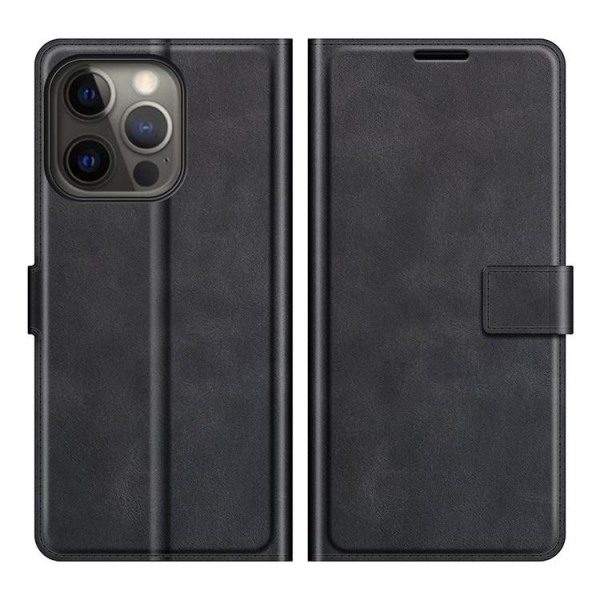 BooM RFID-beskyttet tegnebogscover iPhone 12 Pro Max - Sort