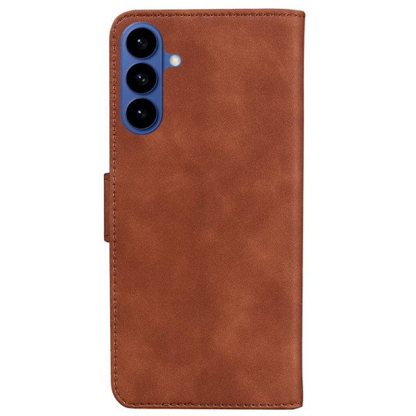 Plånboksfodral för Samsung Galaxy S26 Plus Konstläder - Brun