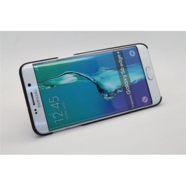 Stand Skal till Samsung Galaxy S6 Edge Plus - Svart Svart