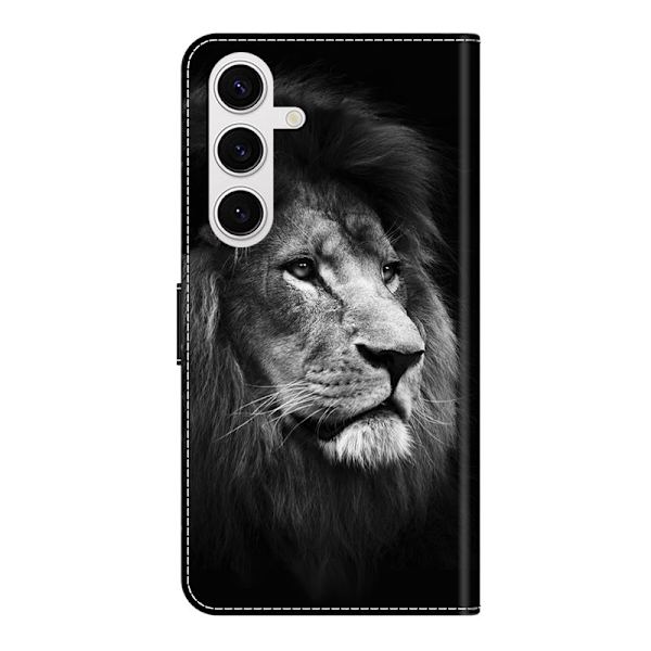 Plånboksfodral för Samsung Galaxy S26 Plus Mönstertryck Ställ - Lejon