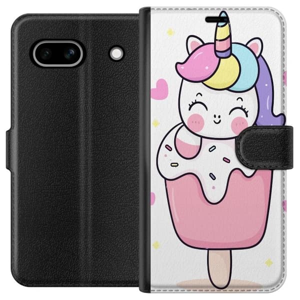 Pung Taske til Google Pixel 7a med Happy Unicorn