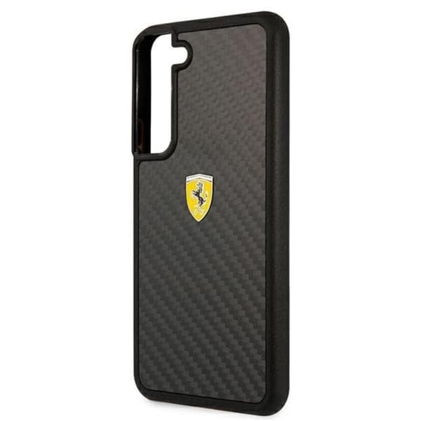 Ferrari On Track Real Carbon Skal Galaxy S22 Plus - Sort Black