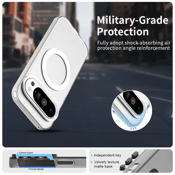 Mobilskal till Google Pixel 10/10 Pro Anti Drop - Transparent Transparent