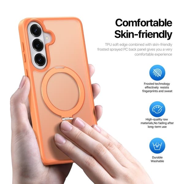DUX DUCIS Mobilskal till Samsung Galaxy S26+ PC TPU Matt Skydd - Orange