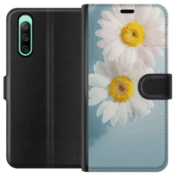 Plånboksfodral till Sony Xperia 10 IV med Sommarblommor