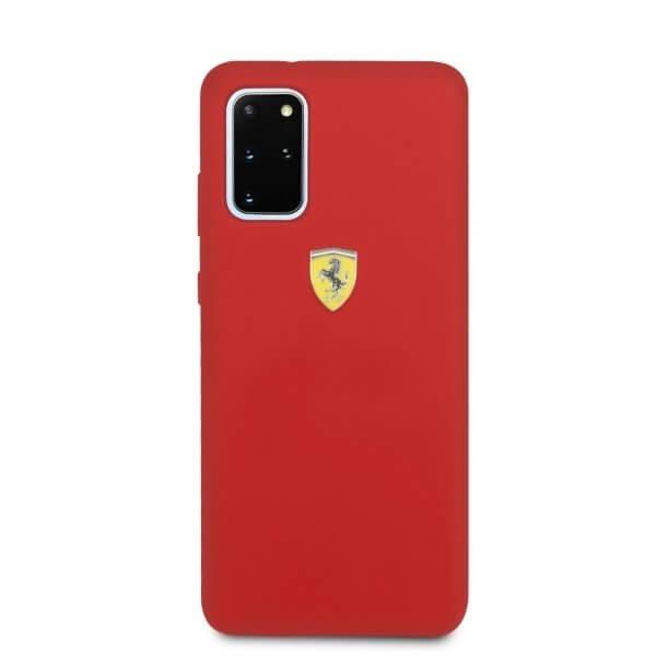 Ferrari Skal S20 Plus Silikon - Röd Röd