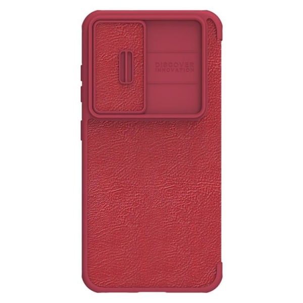 Nillkin Galaxy S23 Plus lompakkokotelo Qin Leather Pro - punainen