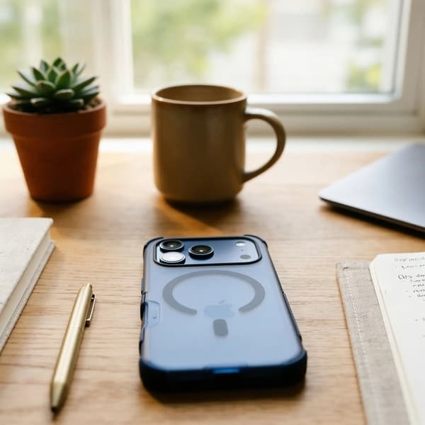Forcell Mobilskal Magsafe För iPhone 17 BumperX - Marinblå