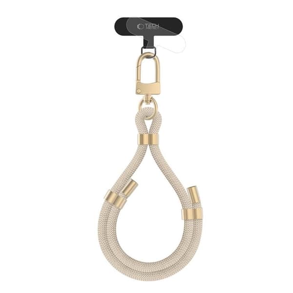 Tech-Protect Mobiltelefon Rem Håndled C4S - Beige Beige