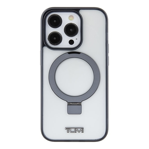 Tumi Mobilskal till iPhone 15 Pro Max MagSafe Transparent Ring Stand - Vit