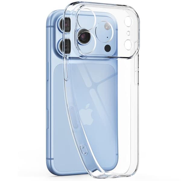 Tech-Protect Mobilskal För iPhone 18 Pro Max/17 Pro Max Flexair - Clear