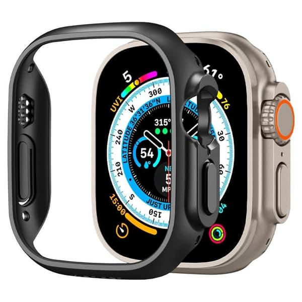 Spigen Apple Watch Ultra (49mm) Etui Tynd Pasform - Sort Svart