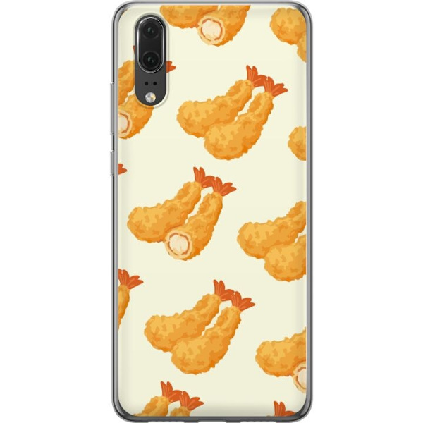 Mobilskal till Huawei P20 med Räkor