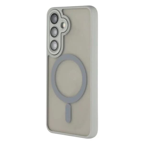 WANLONFENG Mobilskal för Samsung Galaxy S26 Plus Magnetiskt PC + TPU - Grå