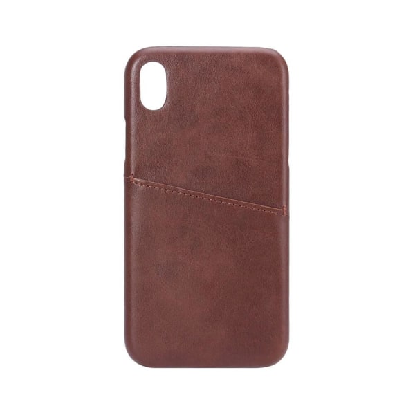 ONSALA Mobilskal Brun med Kortfack iPhone X/XS Brown