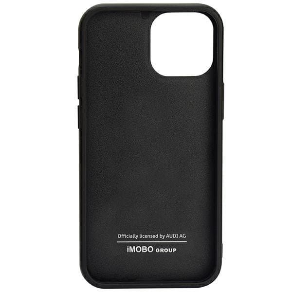 Audi iPhone 13 Pro Max -puhelinkotelo hiilikuitu - Musta Black