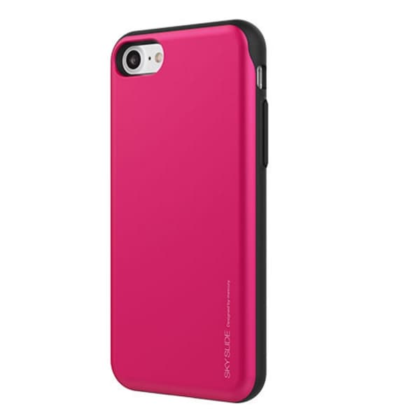Mercury Sky Slide Skal till Apple iPhone 7 Plus - Magenta Rosa