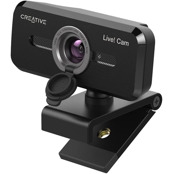 Kreativt Webcam 1080p Sync V2 - Sort Black
