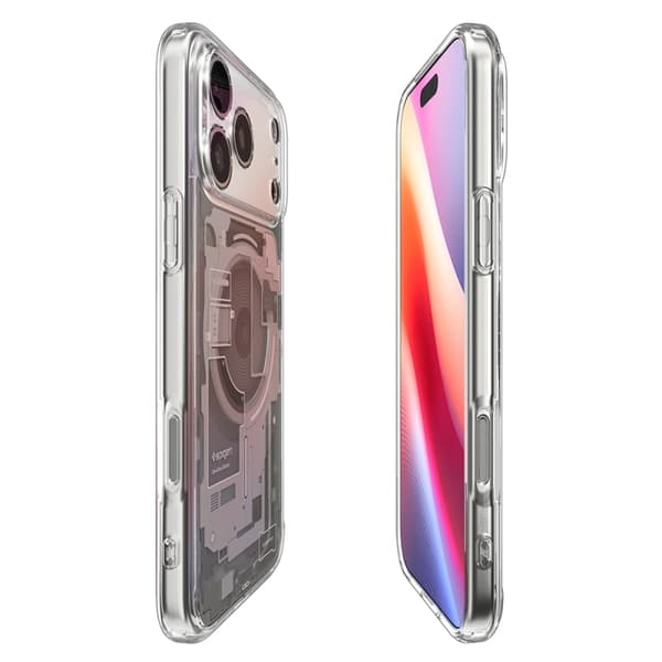Spigen Mobilskal till iPhone 17 Pro Magsafe Ultra Hybrid - Natural Titanium Grå