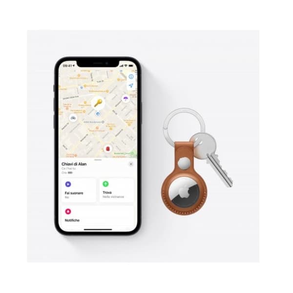 APPLE Airtag 1-pakkaus - Valkoinen Vit