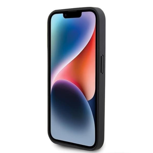 Mercedes Mobilskal till iPhone 15 Pro MagSafe Läder & Alu - Silver