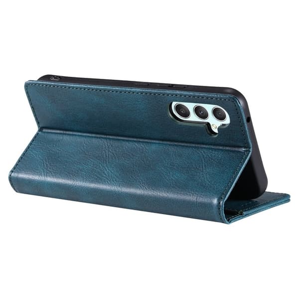 TTUDRCH Samsung Galaxy S26 Plus Plånboksfodral Konstläder RFID Skydd - Grön