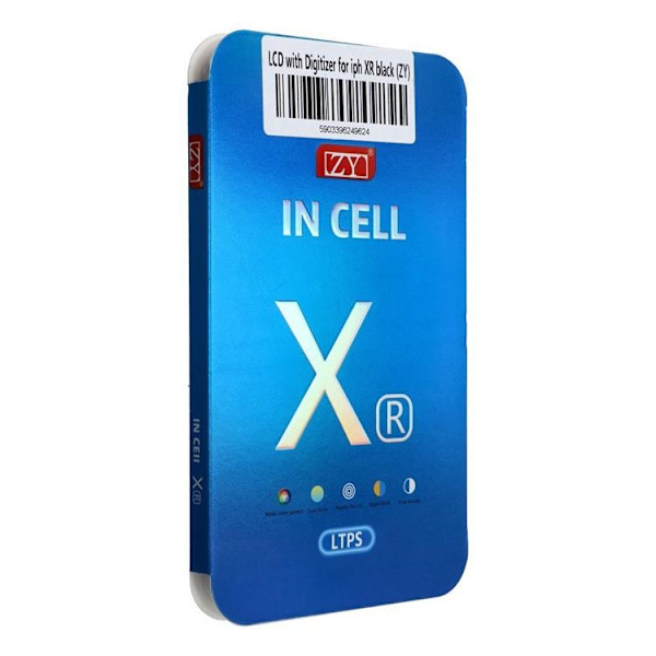iPhone Xr Visa pekskärm ZY LTPS Black