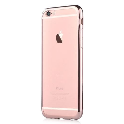 Devia 0.8mm Flexicase Skal till Apple iPhone 6(S) Plus - Rose Gold Roséguld
