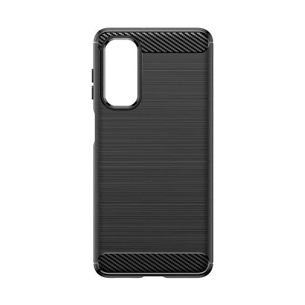 Telefontaske til Galaxy M54 Carbon Flexible - Sort Black