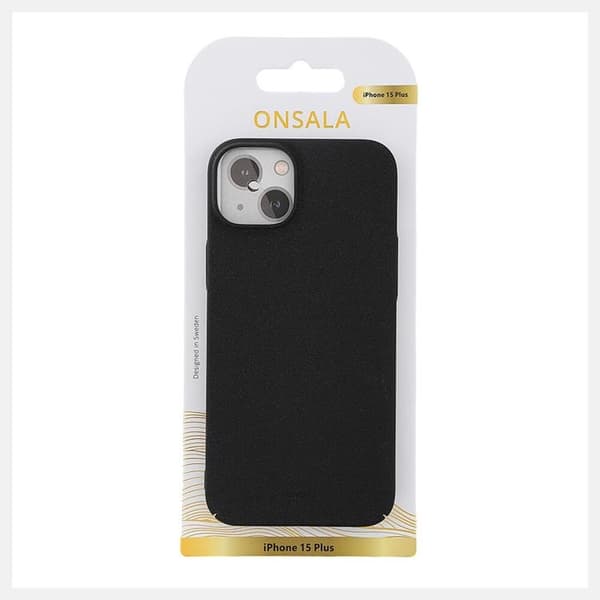Onsala Mobilskal till iPhone 15 Slim UltraBurst - Svart Svart