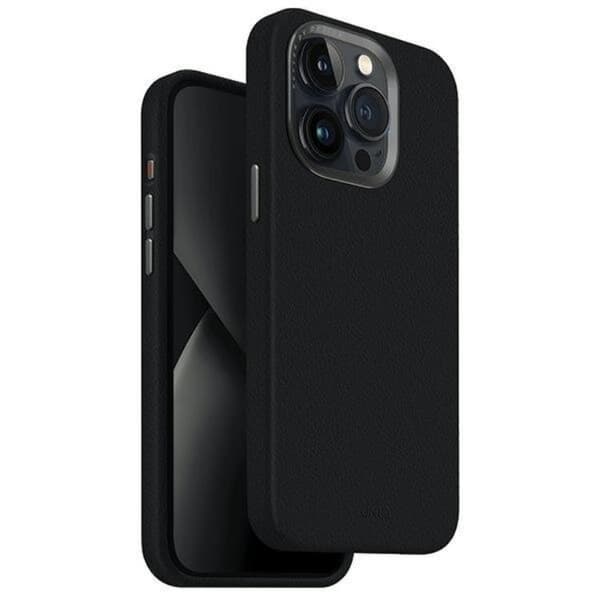 UNIQ iPhone 15 Pro Mobilskal Magsafe Coehl Lyden - Sort Svart