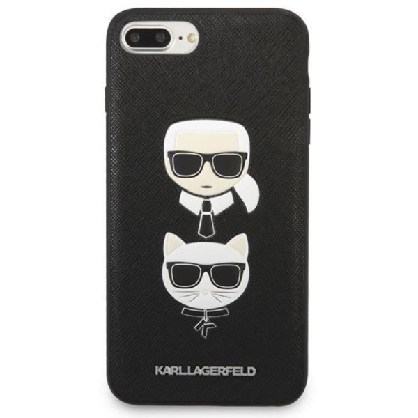Karl Lagerfeld iPhone 7/8 Plus etui Saffiano Ikonik Karl & Choup