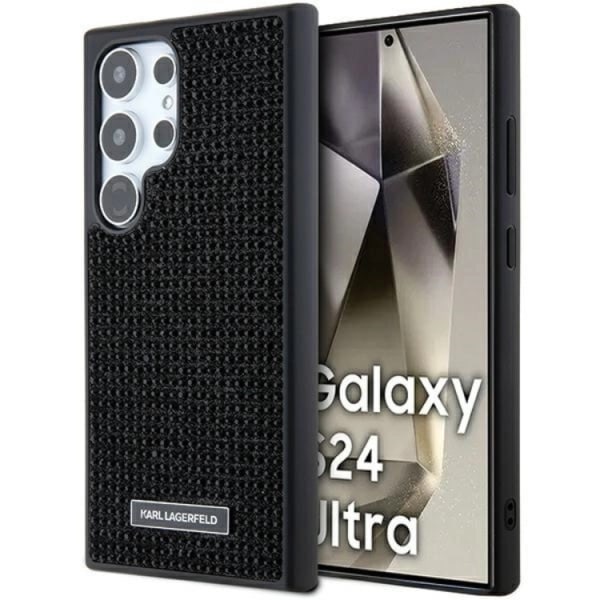 KARL LAGERFELD Galaxy S24 Ultra Mobile Case Rhinestone Logo