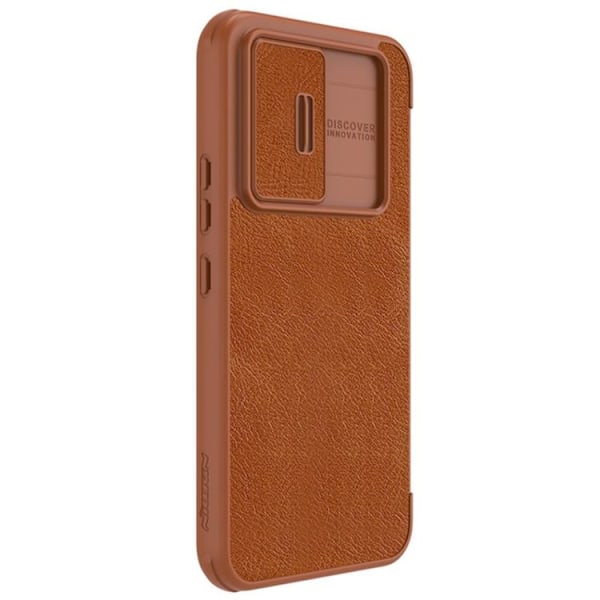 Nillkin Galaxy A54 5G Plånboksfodral Qin Läder Pro - Brun