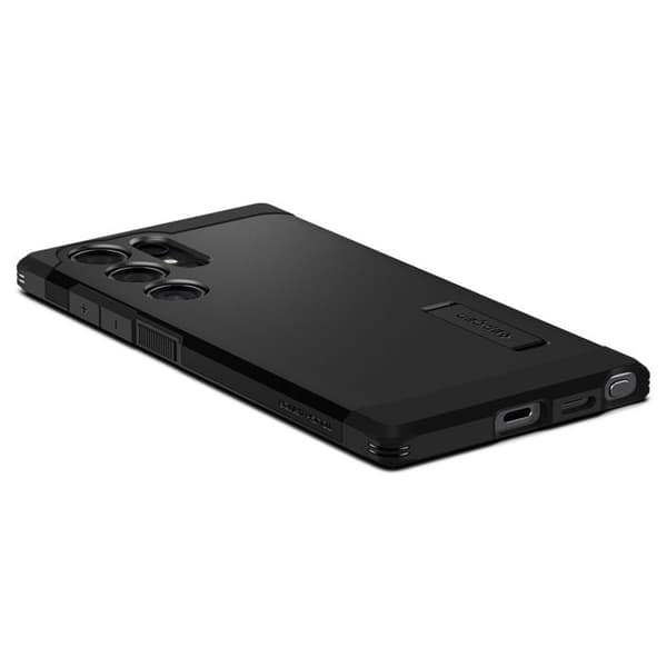 Spigen Galaxy S24 Ultra Mobilskal Tough Armor - Sort Svart