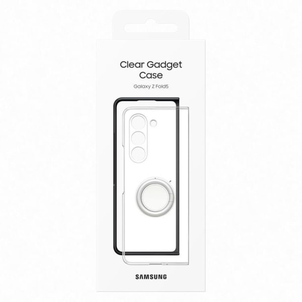 Samsung Galaxy Z Fold 5 Mobilcover Silikone Gadget - Gennemsigtig