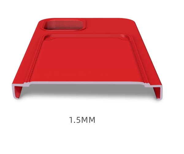 iPhone 13 Pro Cover med Kortlomme - Rød Red