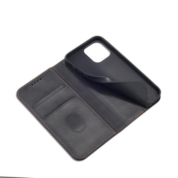 iPhone 13 Pro Max Plånboksfodral Magnet Fancy - Svart Svart