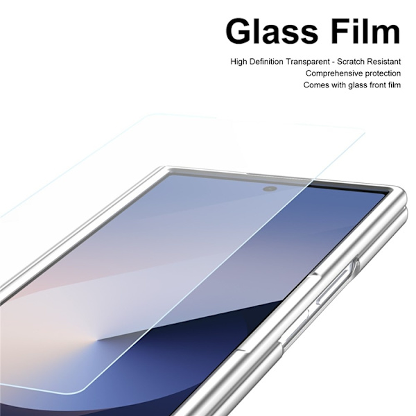 Mobilskal till Galaxy Z Fold7 Matte Electroplated - Vit Vit