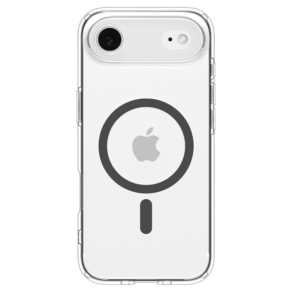 Spigen Mobilskal för Apple iPhone Air MagSafe Ultra Hybrid - Clear Graphite Vit