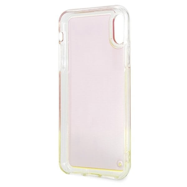 Guess skal iPhone X/Xs California Glow in the dark Rosa Rosa