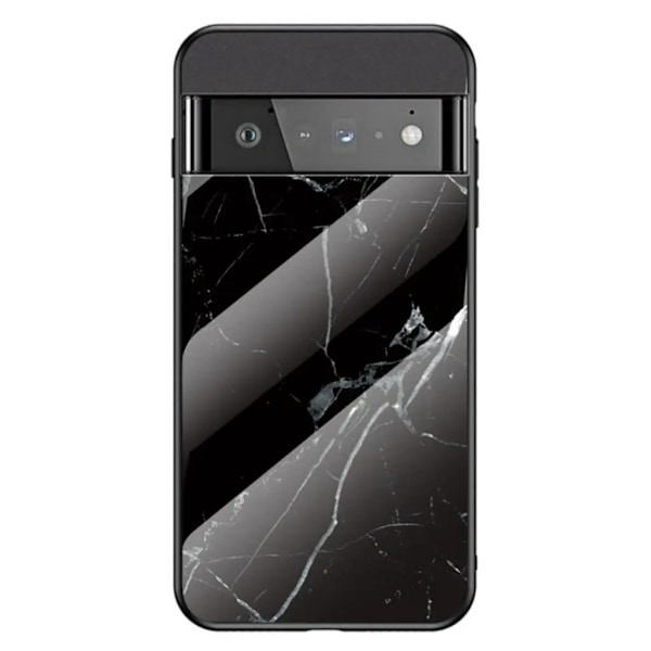 Google Pixel 7 Mobilskal Hybrid - Svart Marmor Svart