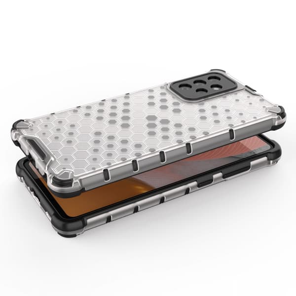 Honeycomb Armor Skal till Samsung Galaxy A72 4G - Blå