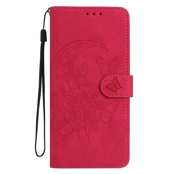 Plånboksfodral för Samsung Galaxy S26 Plus Konstläder Ställ - Rosa