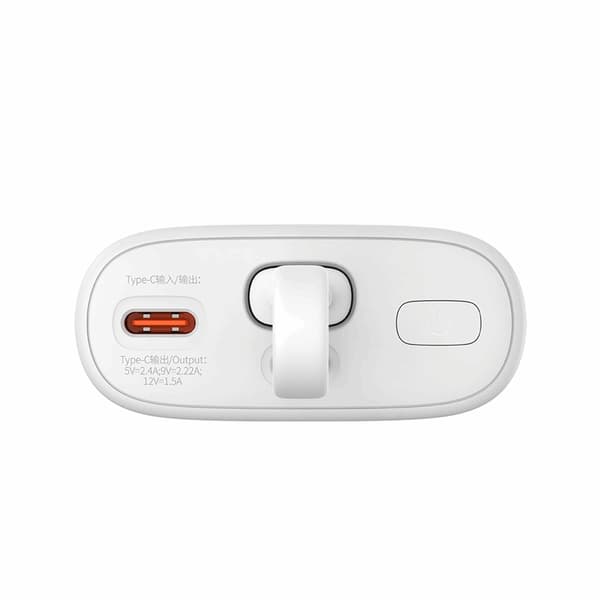 Baseus Powerbank 5200mAh Popsicle 20W - Vit/Grön Grön