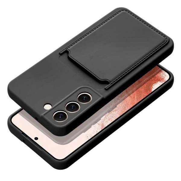 Galaxy A35 5G Kortholder Mobilcover - Sort Black
