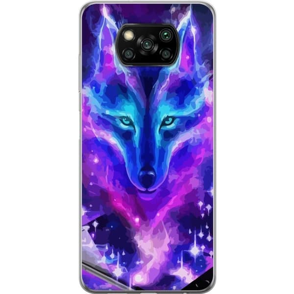Mobilskal till Xiaomi Poco X3 NFC med Neon Varg