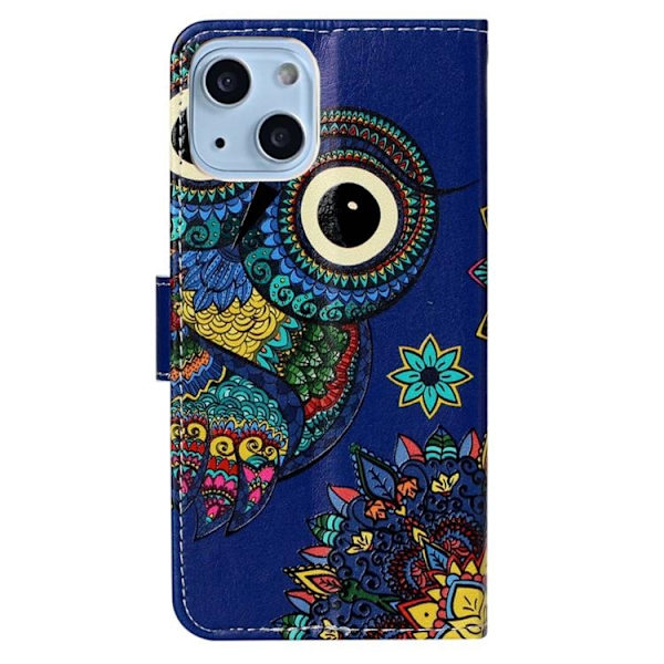 iPhone 14 Plus Plånboksfodral Folio Flip - Owl