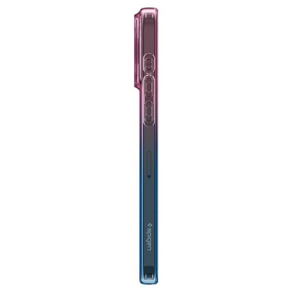 Spigen iPhone 15 Pro Mobilcover Liquid Crystal - Gradation Rosa Rosa